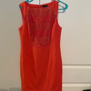 The Limited dress sz 4 coral color